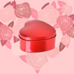 Vela aroma rosas para San Valentin